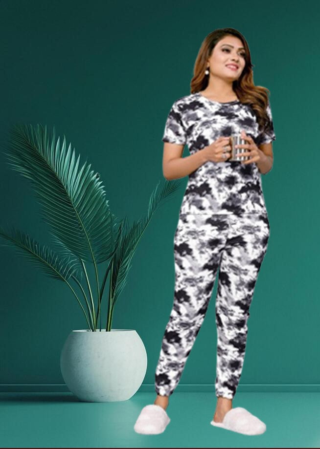 Women's NightSuit Black