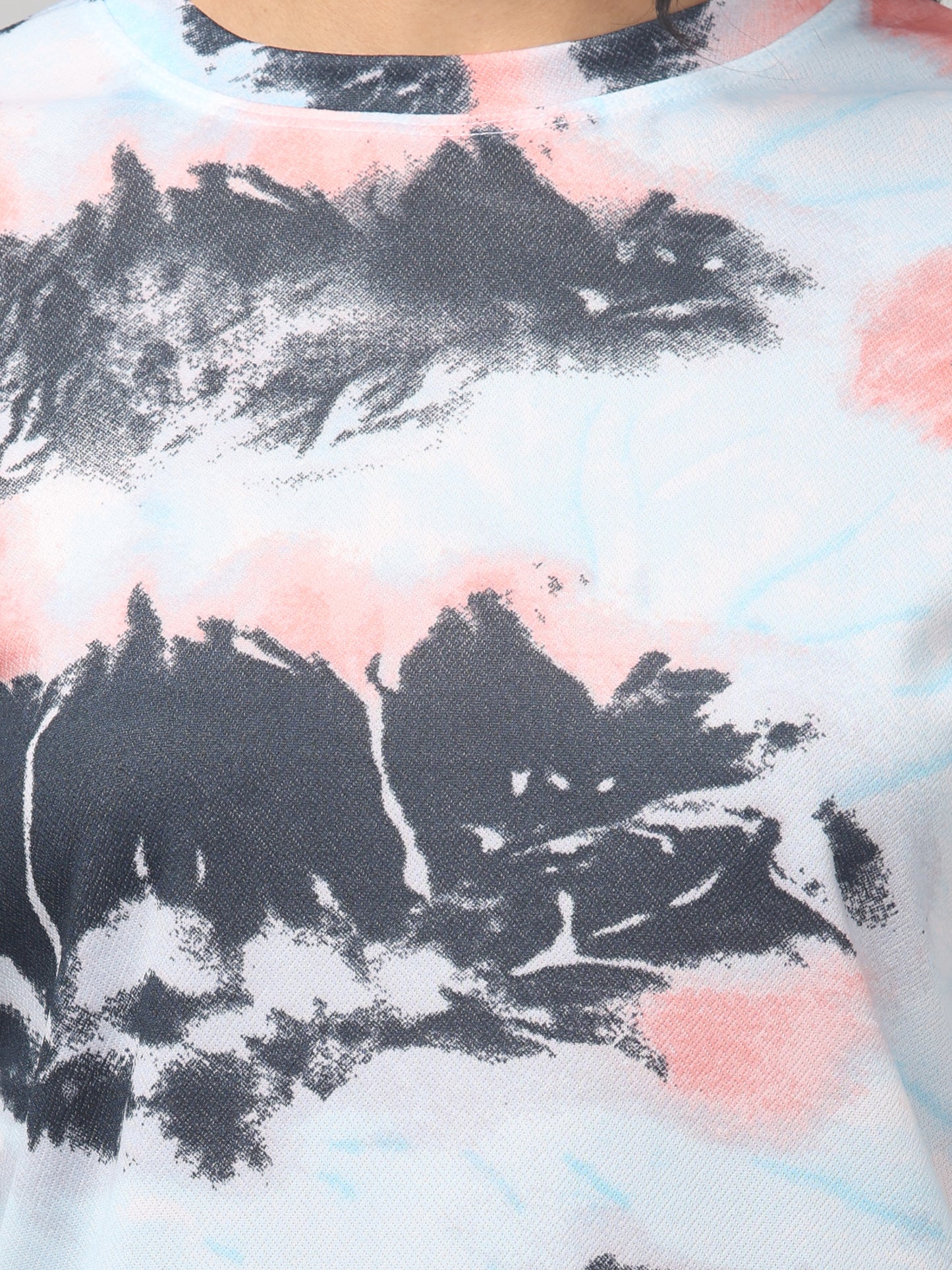 Pastel Cloud Night Shorts Set