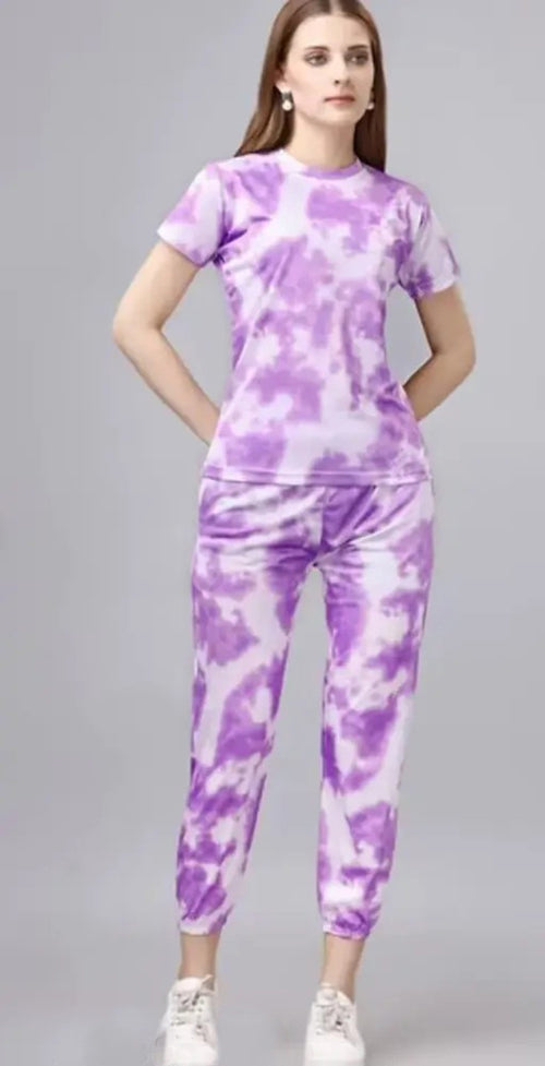 Women's NightSuit Purple