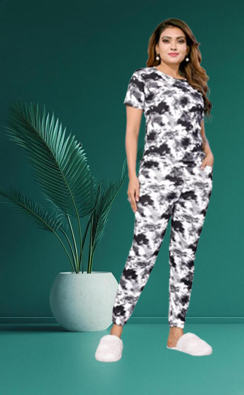 Women's NightSuit Black