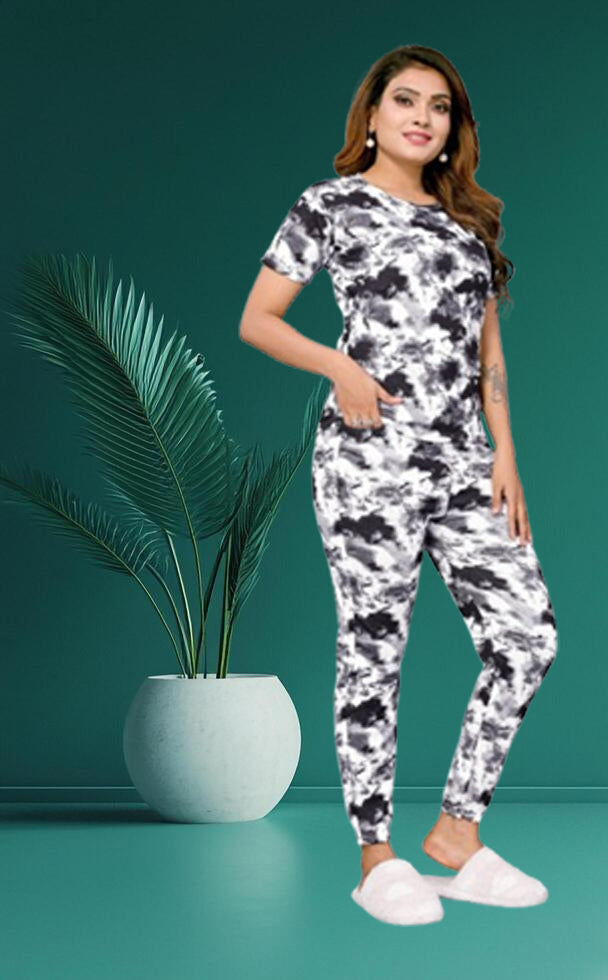 Women's NightSuit Black