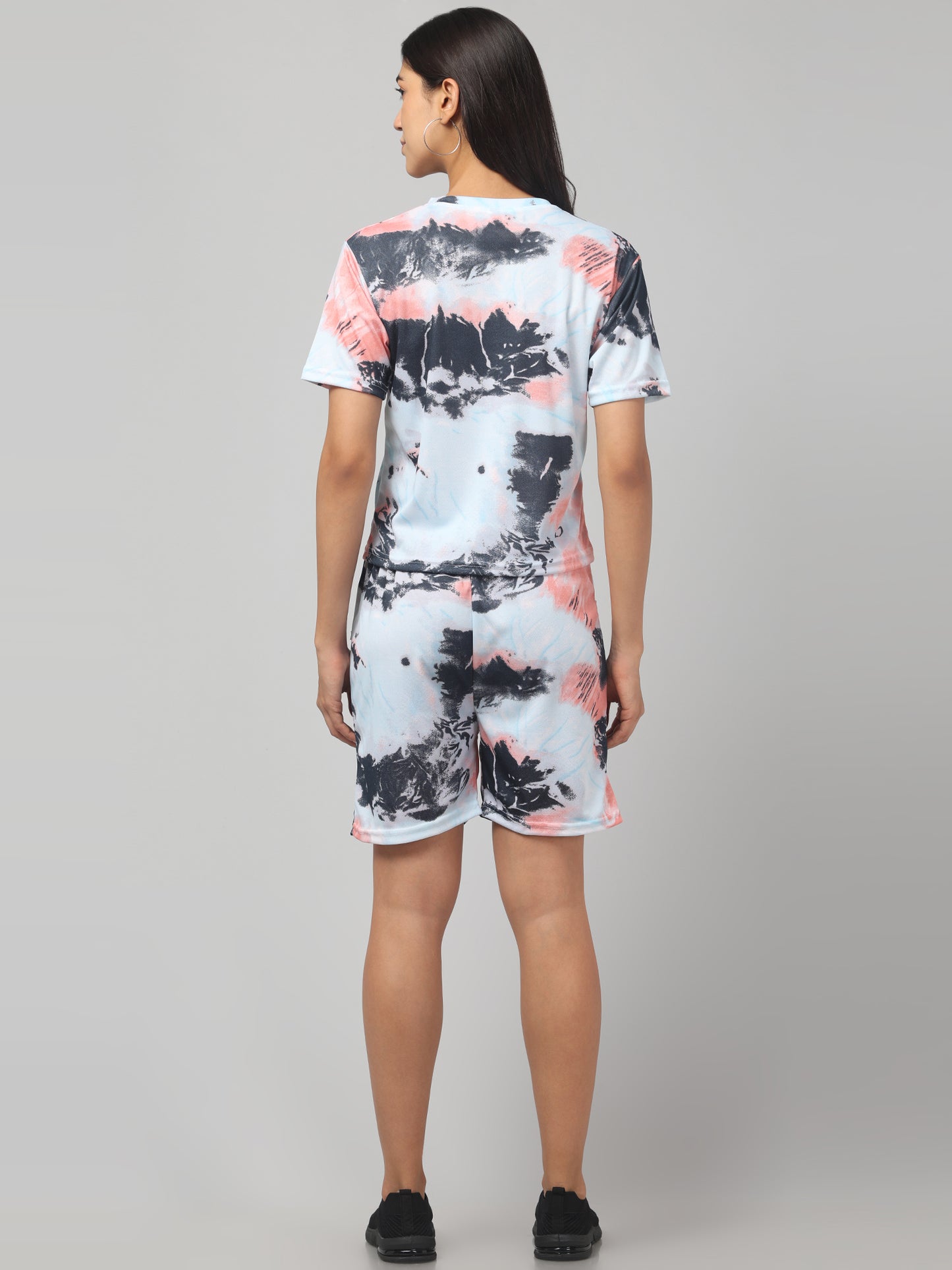 Pastel Cloud Night Shorts Set
